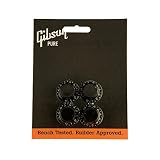 Gibson PRHK-010 BK 4/Pkg ブラック ハットノブ 4個入り