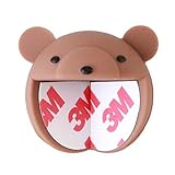 VWH Coffee Bear Animal Style Corner Edge Protector, Table Desk Corner Edge Protector Guard Cushion, 