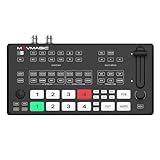 MOVMAGIC M4ES 5CH 2HDMI(4K/60P)+2SDI入力、ビデオスイッチャーPTZコントロール、ランドスケージ&ポートレートモード、8層編集、USB3.1ストリーミング、アップストリーム録画リプレイ、ビデオミキサー。