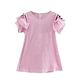 (プタス)Putars ベイビー服 子供服 女の子 ワンピース ドレス 縞模様 蝶結び 可愛い オシャレ プリンセス 通園 発表会 旅行 誕生日 記念日 プレゼント 3-7歳