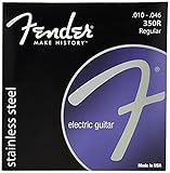 Fender フェンダー エレキギター弦 350L STNLS STL BALL END 9-42