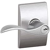 Schlage Lock Company F51AACC626CEN F51A ACCENT 626 CEN 16211 10063 CENTURY Deco Rose Entry by Schlag