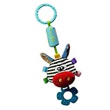 JiliオンラインCartoonベビー乳児Rattles Teether Plush Stroller Pram音楽Hangingベル動物Handbells CribおもちゃGiraffe