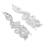 LALADEFIEE 2個 車のステッカーのトーテム 車のデカールステッカー 車両用 デカール 中国のバンパーステッカー 中国のステッカー 車のエンブレムとデカール 中国車のステッカー 亜鉛合金