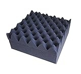 【YYT】 吸音材 制振 防音 4枚入 250×250mm 厚さ約50mm 吸音 ウレタン スポンジ 音響調整　デッドニング