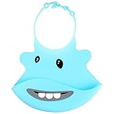 HBF 食事用スタイ シリコン100%のやわらかビブ 防水 食べこぼし 洗濯機でも洗える ベビー キッズ 赤ちゃん 男の子 女の子 お食事スタイ