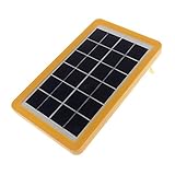 Dolity ソーラーパネル　多結晶　バッテリー充電器　ユニバーサル　3W 6V 500MA　過放電保護