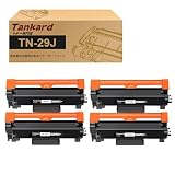 【Amazon.co.jp限定】ブラザー用 TN29J TN-29J【4パック 黒】3000ページ 互換トナーカートリッジ 対応機種：MFC-L2750DW MFC-L2730DN DCP-L2550DW DCP-L2535D FAX-L2710DN HL-L2375DW HL-L2370DN HL-L2330D【Tankard】