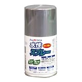 アトムハウスペイント 水性スプレー 100ML シルバー