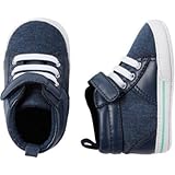 カーターズ Carter's/ カーターズハイトップスニーカークリブシューズ ブルー シューズ 12.4cm【並行輸入】