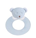 Angel Dear Ring Rattle, Blue Bear by Angel Dear [並行輸入品]