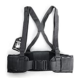 アルファレーベル SHENKEL タクティカル ベルト サスペンダー 付き BK ブラック MOLLE サバイバルゲーム サバゲー
