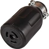 アメリカン電機:アメリカン電機 引掛形 ゴムコネクタボディ 接地3P15A250V 3124GR 型式:3124GR