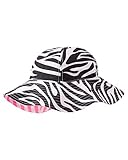 OshKosh B ' goshベビー女の子リバーシブルZebra Printバケットハット – 12 – 24ヶ月