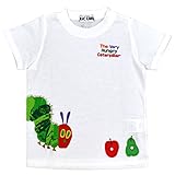 アスナロ（トップス 半袖tシャツ） はらぺこあおむし ERIC CARLE 半袖Tシャツ ベビー 子供 男の子80 ホワイト