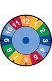 Learning Carpets CPR530 - Clock Round [並行輸入品]