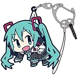 コスパ 初音ミク V4X つままれ ラバーストラップ ラバーマスコット