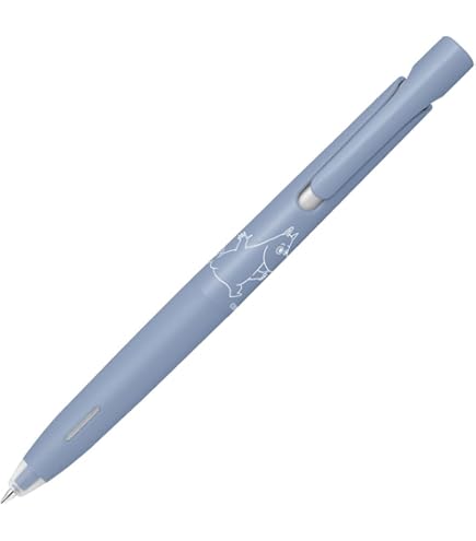 Amazon | ゼブラ 多機能ペン ブレン4+S 0.5mm ムーミン 限定 黒軸 4色