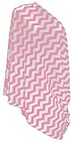 Breastfeeding Cover Infinity Nursing Scarf - Pink / White Chevron Pattern - Many Colors and Patterns