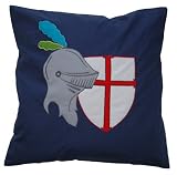 Taftan Knights Decoration Cushion Cover 50 x 50cm (Dark Blue) by Taftan