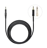 ATH M20X M30 M50X M40X M60X M70X Sennheiser HD518 HD558 HD595 HD598イヤホン 交換用 ヘッドフォンケーブルヘッドフォンケーブル延長コードライン (2メートル)