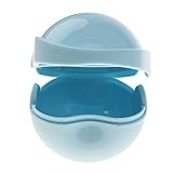 Baosity 全2色　携帯用おしゃぶりボックス　携帯用　ベビー　おしゃぶり　収納　安全　 - スタイル2-ブルー