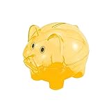 BaidecorオレンジPig Money Box Piggy Bank 4 " x 3 " x 3 "