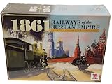 1861/1867 ボードゲーム - 1861: ロシア帝国の鉄道 & 1867: カナダの鉄道 - グランドトランクゲーム - 3~6人プレイ - 240分 プレイ時間