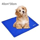 Aoonux ペット クールマット ひんやり マット 冷えひえ 犬猫 夏?ソフトクールマット 熱中症・暑さ対策 ひんやりベット 接触冷感 犬 ベット 人間ペット両用 40*30cm