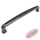 Cosmas 4392 – 192bnブラックニッケルモダンキャビネットハードウェアハンドルプル – 7 – 1 / 2 "インチ( 192 mm )穴中心 – 10パック