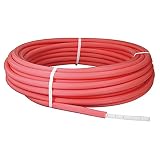 オンダ製作所 【イージーカポリパイプW 13A 5mm被覆 ピンク 30m巻】 PEX13C-PP5-Y30