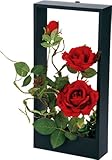 ユーパワー Flower Art ウォールフラワーアート ローズ レッド FL-04032
