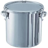日東金属工業:日東 ステンレスタンク ストレートクリップ式密閉タンク(フタ付) 15L CTH-27 型式:CTH-27