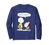 PEANUTS Christmas Good Grief Santa スヌーピー 長袖Tシャツ