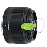 3枚 VacFun フィルム ， シグマ SIGMA 19mm F2.8 EX DN 向けの 保護フィルム 液晶保護 フィルム 保護 フィルム（非 ガラスフィルム 強化ガラス ガラス ケース カバー ） 改善版