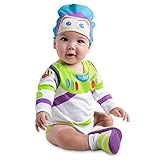 ディズニー トイ・ストーリー バズ 90cm 長袖 ロンパース & 帽子 2点セット 赤ちゃん ベビー キッズ 子供 ハロウィン 衣装 コスチューム ボディースーツ Buzz 18-24ヶ月