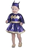 Princess Paradise Baby Girls' Batgirl Dress and Diaper Cover Set Deluxe As Shown 6 to 12 Months [並行輸
