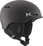 Anon(アノン) ヘルメット スキー スノーボード ジュニア ボーイズ キッズ BURNER S/Mサイズ Black 133281 Boa360° 軽量 インモールド構造
