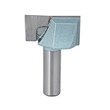 uxcell クリーニングボトムルータービット　ダブルフリュートクリーニングボトムビット　1.27 cm *1-20㎝