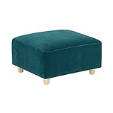 arne オットマン ソファー 1人掛け 1人用 スツール 腰掛け 足置き 布張り ファブリック リビング Ballon モケット生地 ot ブルーグリーン