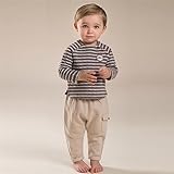 子供服 ベビー服 男の子 セットアップ 上下セット ボーダー ツーピース ストライプ トップス＆ボトムス 80cm 90cm 100cm 110cm 120cm DB3923【dave&bella(デ