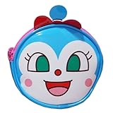 【日本製】アンパンマン 肩ひも調節可能 エナメルフェイス 丸ポシェット ANPANMAN コキンちゃん 11.5×13×4cm
