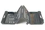 Tekz 16204 204-Piece Master Drill & Bit Set in Quad-Fold Case [並行輸入品]
