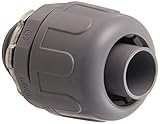 Halex 97621 1/2-Inch Nylon Quick Set NM Liquid Tight Connector [並行輸入品]