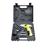 電動ドライバー セット 充電式 ベルソス(VERSOS) 電動ドライバーキット LEDライト 46点セット VS-ATL801