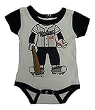 ニューヨーク・ヤンキースPlayer in Uniform Infant Onesieサイズ18月ボディスーツ – ネイビー&ホワイトクリーパー