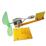 Homyl ミニ　風力発電機　ミニチュア　風車モデル　セット　キット　教具ツール
