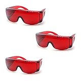 緑色532nmレーザー安全メガネ用保護ゴーグル（3個入り）