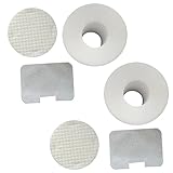paddsun 2 Pack Foam &フェルトフィルタセットfor Shark Navigator uv410 nv36 nv36 a nv42 nv44 nv46 nv46 C Upright 