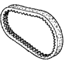 Amazon | ホンダ(HONDA) 除雪機純正補修パーツ オーガVベルト 22431